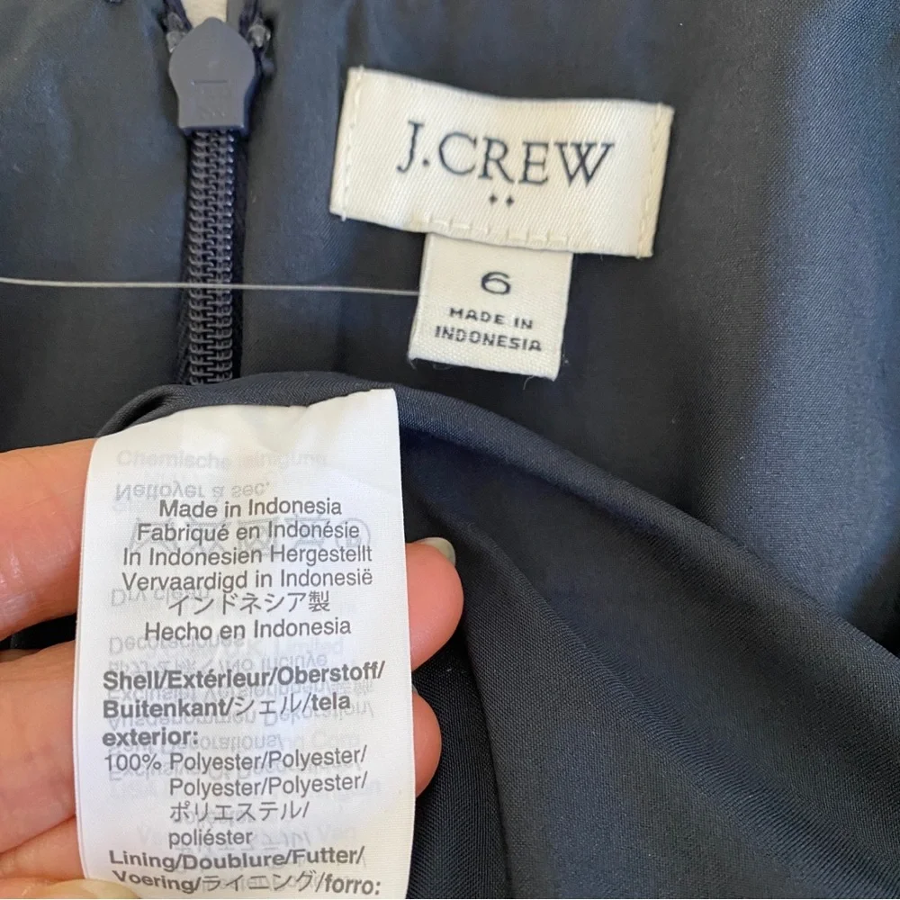 J.Crew Tweed Bow Tie Dress